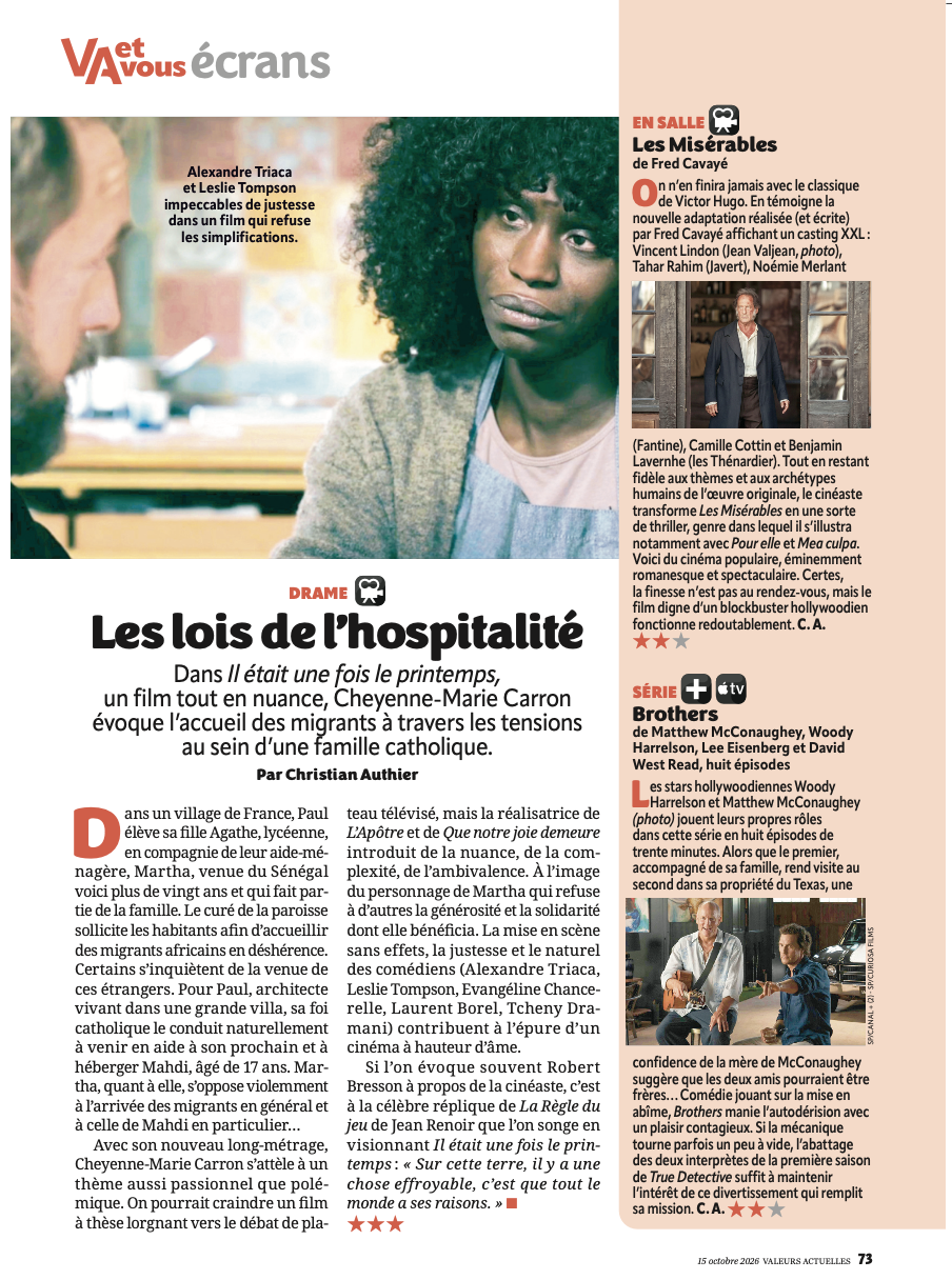 VALEURS ACTUELLES